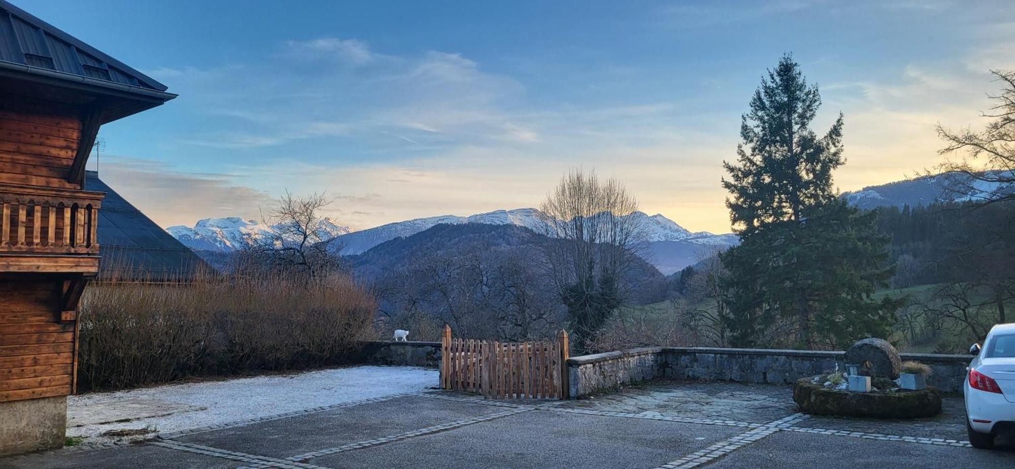 La Belle Des Praz Villa Mieussy Kültér fotó