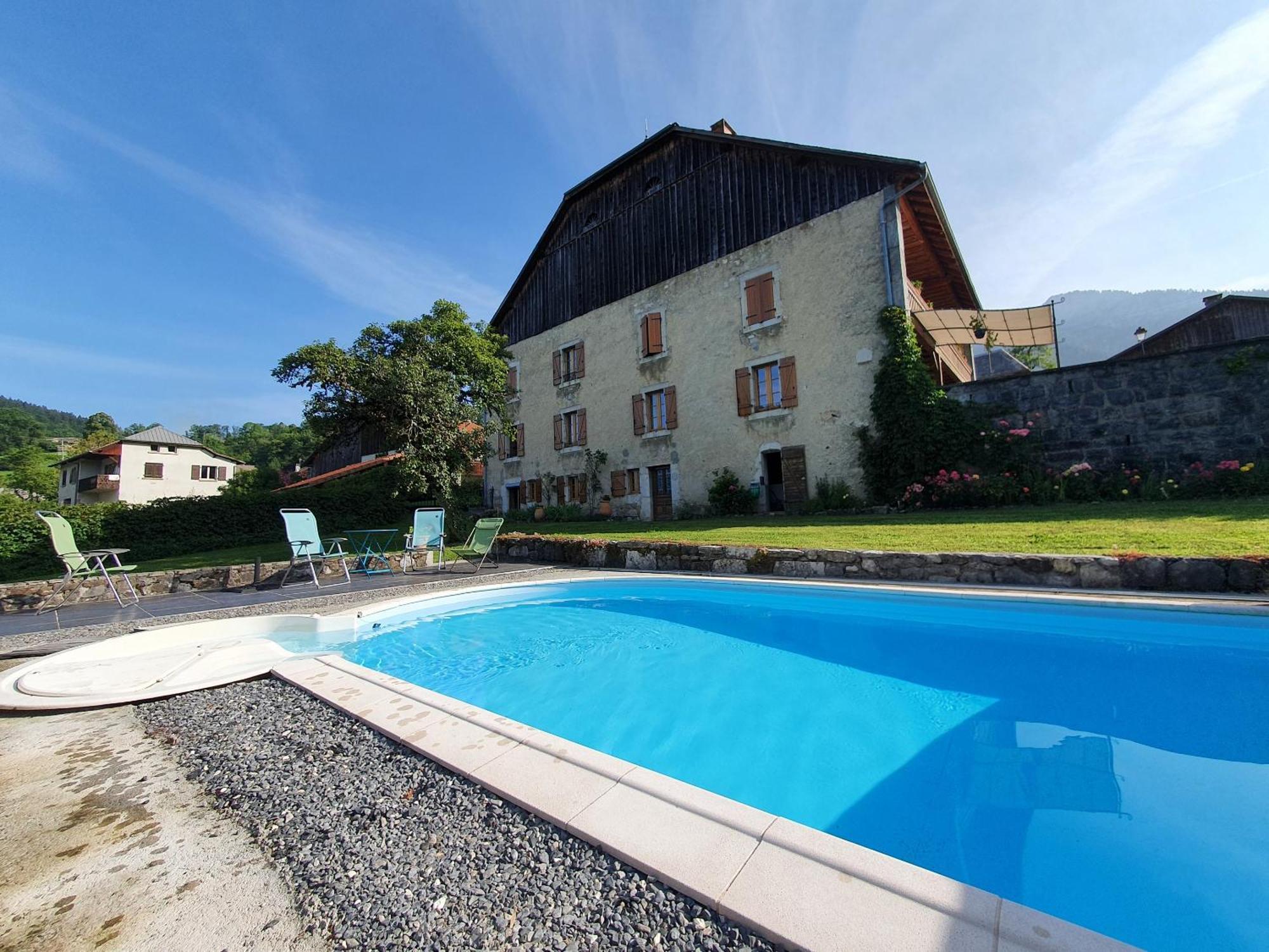 La Belle Des Praz Villa Mieussy Szoba fotó